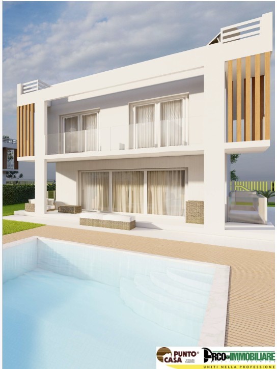 Lanza Di Scalea, Costruenda villa unifamiliare con piscina privata, in residence  esclusivo.