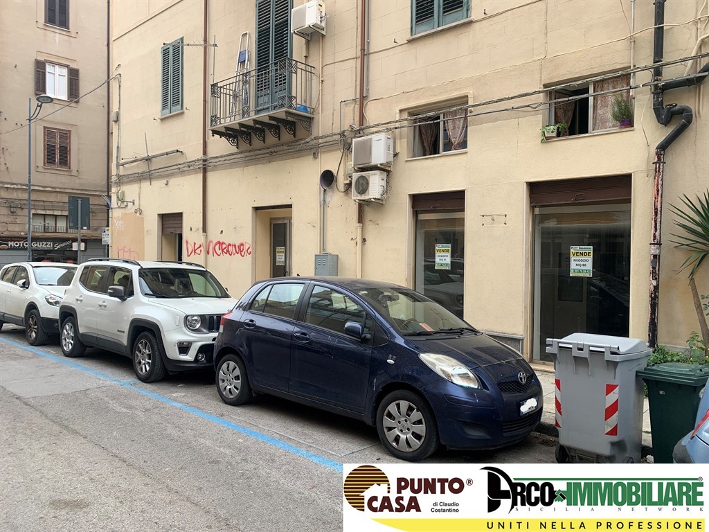AFFARONE Vendita Negozio ad Alta Visibilità in Via Giacomo Cusmano, Angolo Via Turrisi Colonna