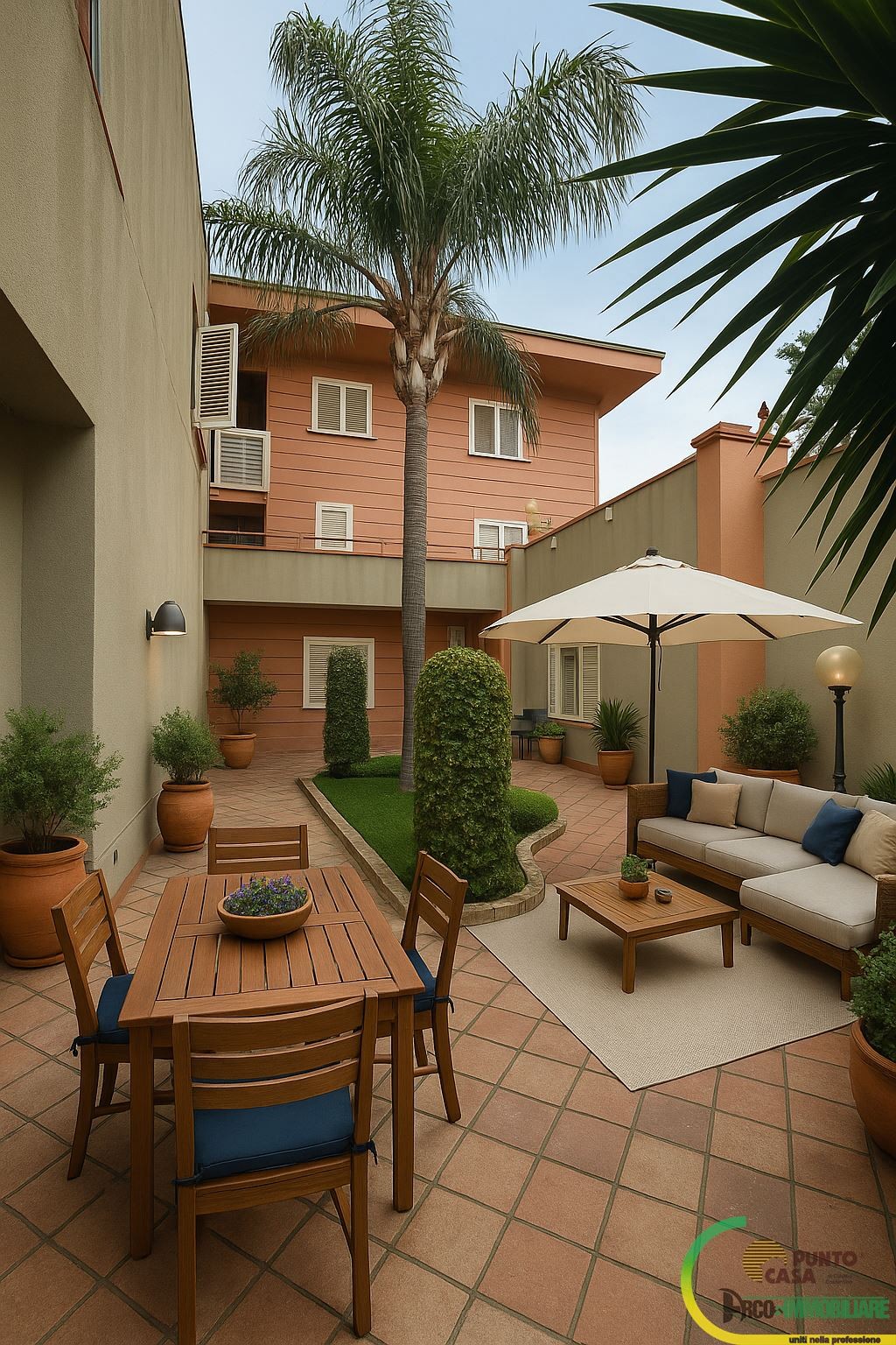 Prestigiosa villa con box,  corte privata ed ampi spazi nel cuore di Poggio Ridente