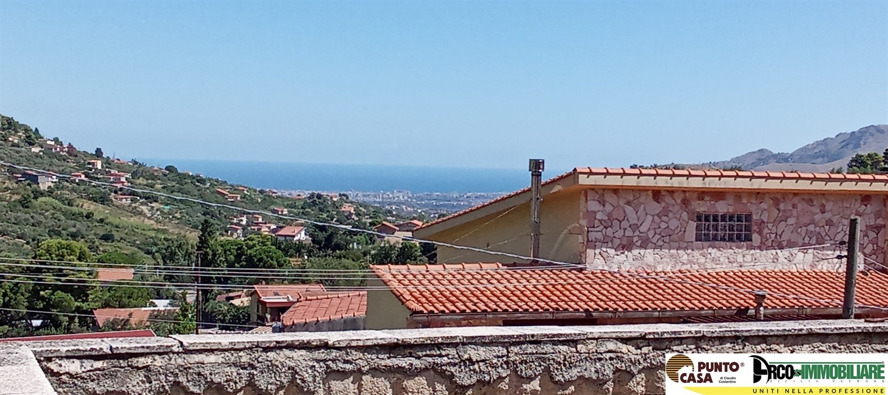 Vendita: villetta con dependance in porzione bifamiliare a Pezzingoli (Monreale) pressi Acqua Park